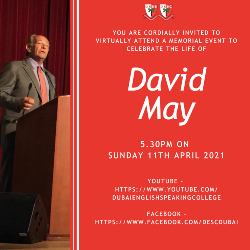 Celebrate the Life of David May