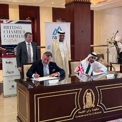 Sheikh Saud bin Saqr Al Qasimi witnesses RAKEZ-BCCD MoU paving way for significant investment boost from UK to Ras Al Khaimah